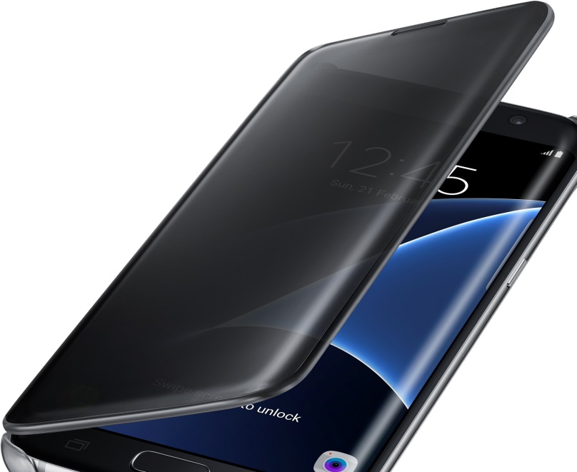 Чохол книжка для Original Samsung S7 Edge Black