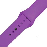 Ремешок-браслет для Apple Watch 38mm Silicone Band (Фиолетовый)