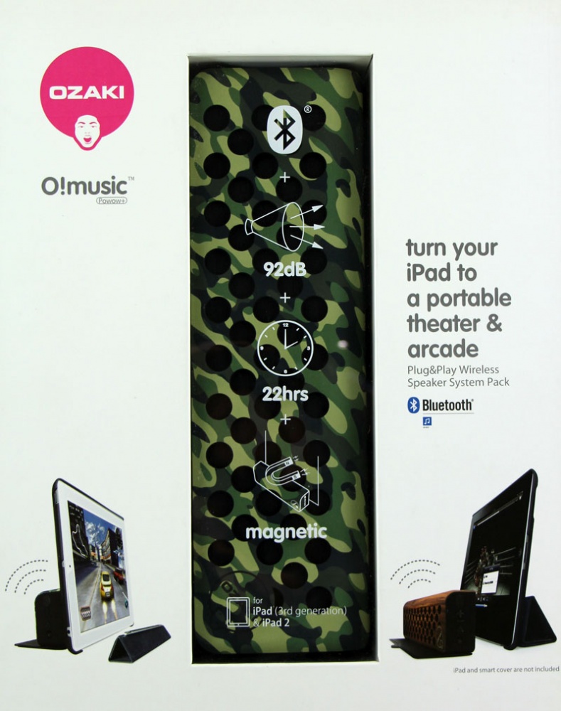 Акустика OZAKI  (Bluetooth) (Speaker) (хаки)