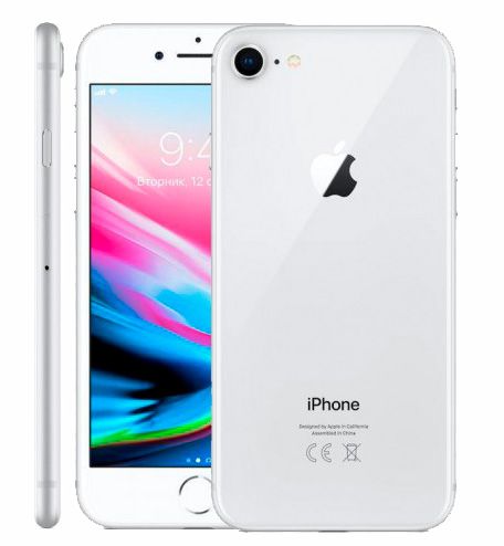 Apple iPhone 8 128GB (Silver) (MX142)