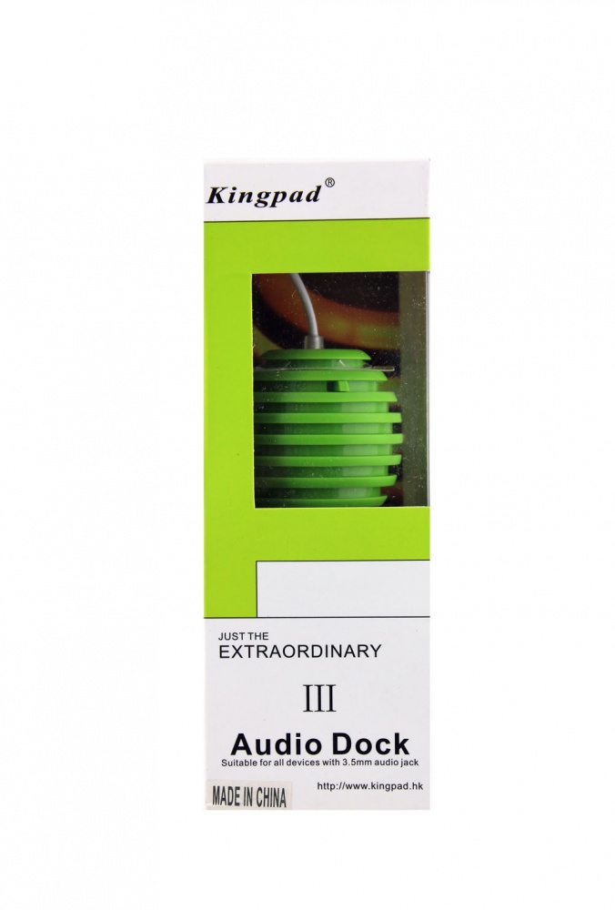 Акустика Kingpad Audio Dock III (зеленый)