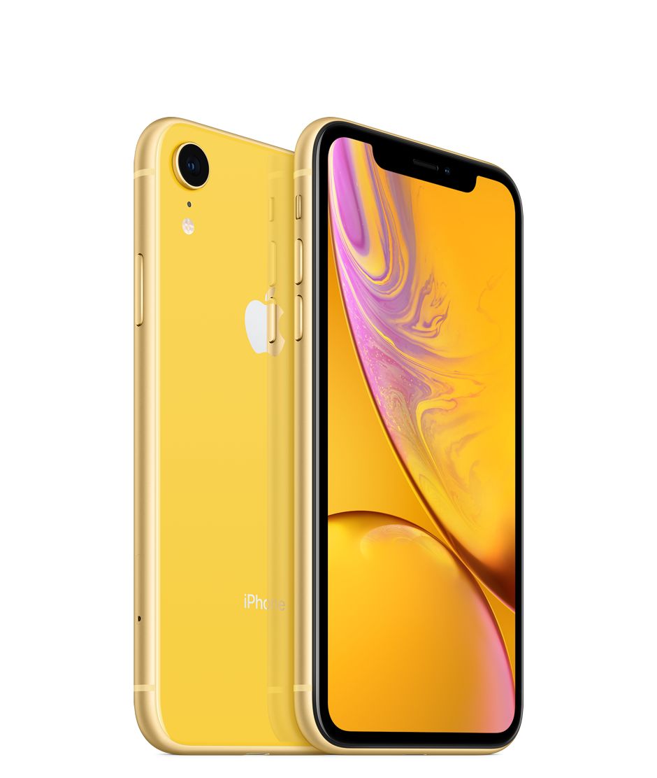 Apple iPhone XR Dual Sim 256GB (Yellow) (MT1M2)