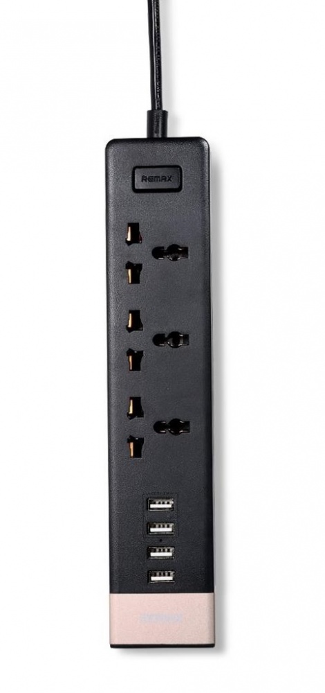 Мережевий зарядний пристрій REMAX RU-U2 4 USB(Золотий)
