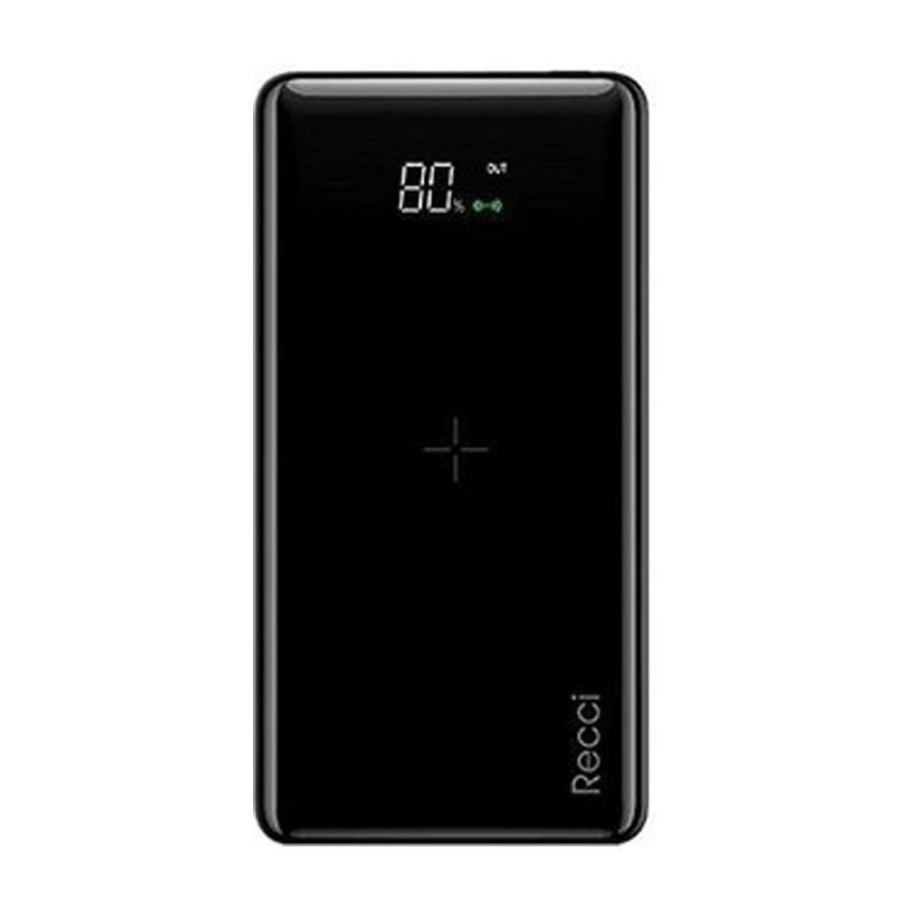 Беспроводной внешний аккумулятор Power Bank Recci Cruise 8000mAh (black)