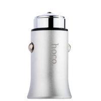 Автомобильное зарядное устройство Hoco Z8 Titan Car Charger (Silver)
