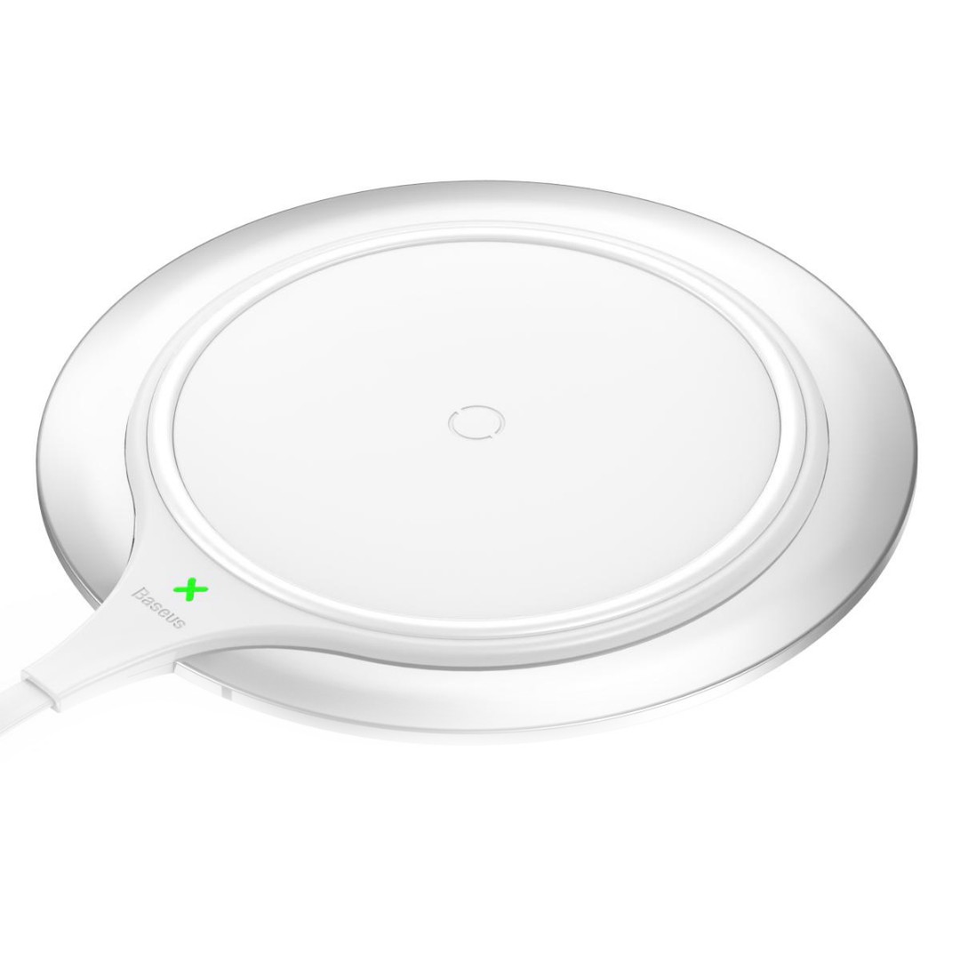 Беспроводное зарядное устройство Baseus Metal Wireless 7.5W (white)