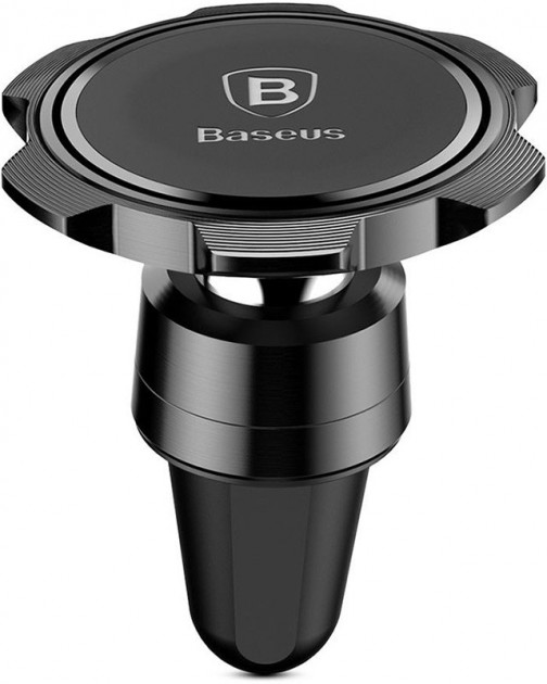 Автомобильный держатель Baseus Gyro Magnet Air Vent (Black)