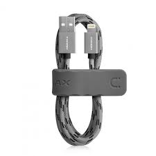 Кабель Lightning 3.0 iMAX Neylon (Silver)