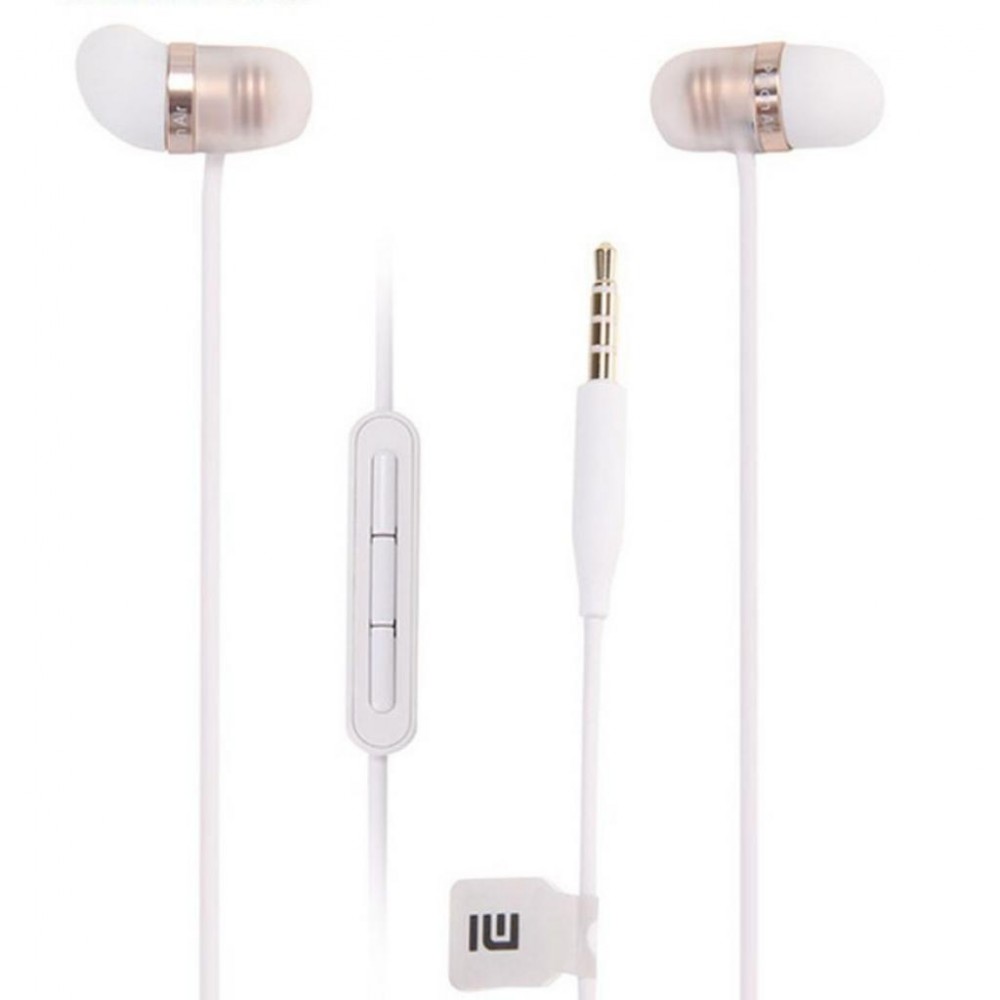 Наушники  XiaoMI Capsule earphone  (gold)