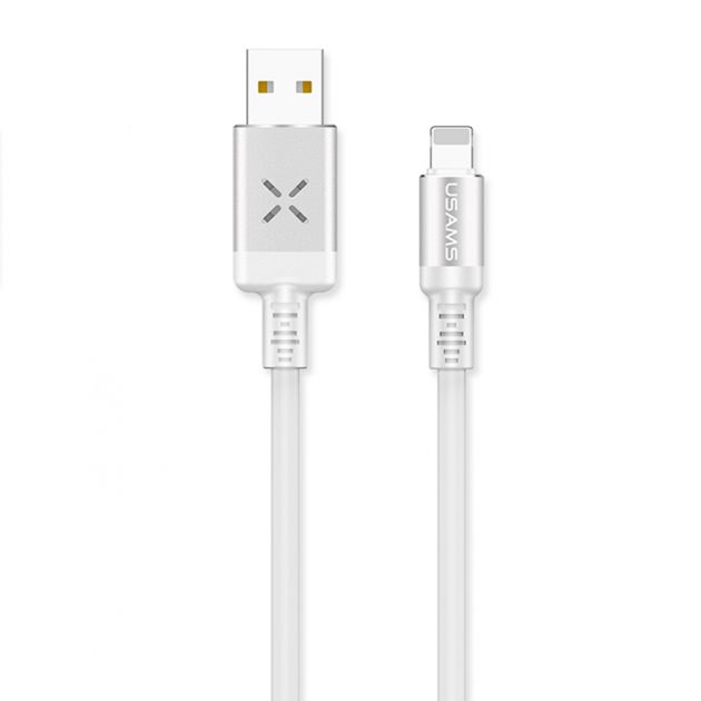 Кабель Usams LED Cable U16 ( white)