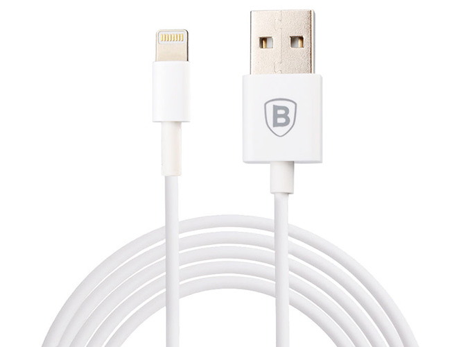 Кабель Apple Lightning BASEUS (USB 2m) (Белый)