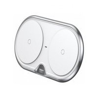 Бездротова зарядка Baseus Dual Quick Charger 10W /silver/