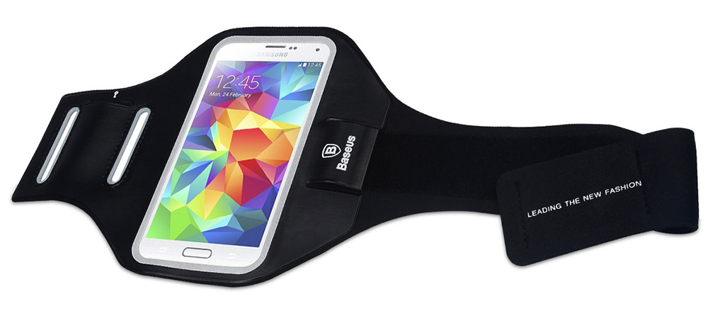 Чехол на руку Baseus Sports Armband (Black)