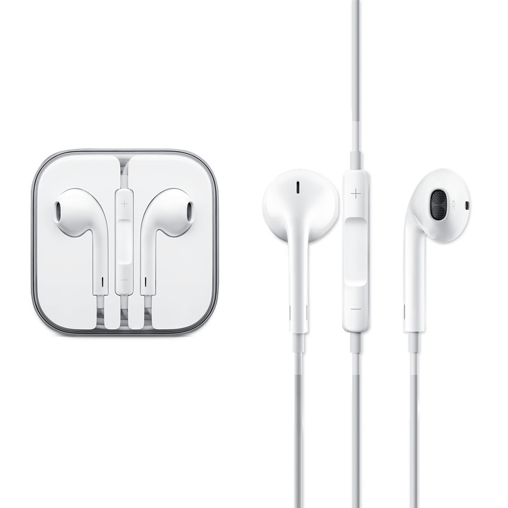 Наушники с микрофоном Apple EarPods with 3.5mm Headphone Plug A1472 (MNF2ZM/A) (White)