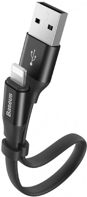 Кабель Baseus Lightning Mini 2.4A (Black)