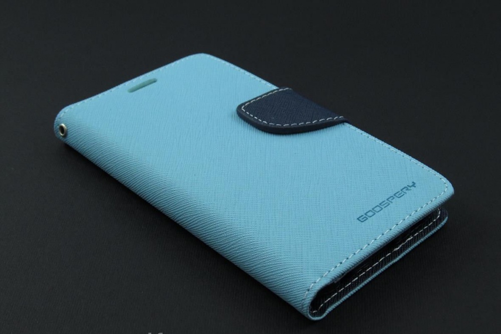 Чехол книжка Goospery для Samsung Galaxy S6 Blue