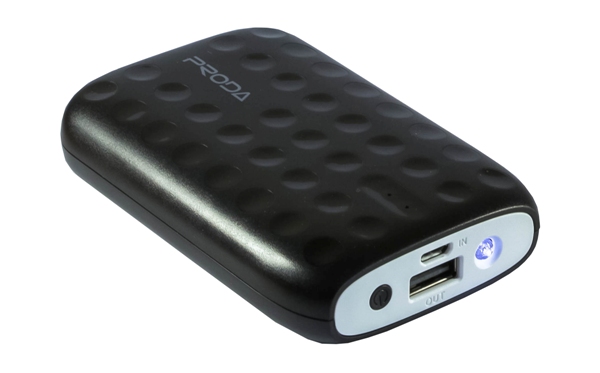 Портативний зарядний пристрій Proda Power Box Lovely (10000mAh) (Чорний)