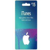 Gift Cards 15$ (iTunes / App Store)