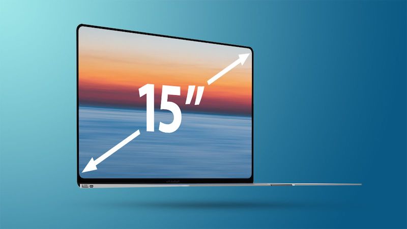 Apple работает над 15-дюймовым MacBook Air и 12-дюймовым MacBook к 2023 году