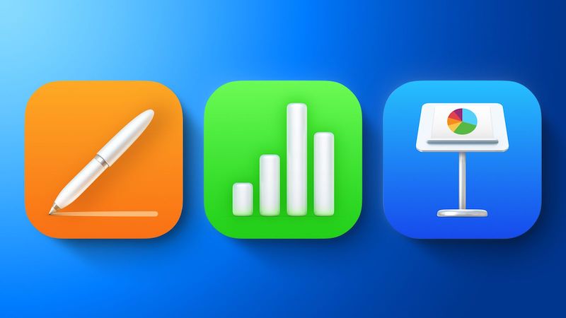 Apple готовит обновления для Pages, Numbers и Keynote с новыми функциями