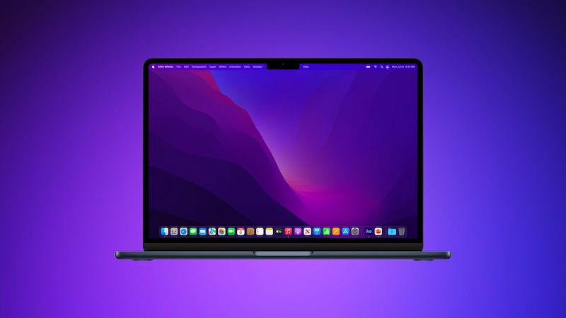 Тесты показали, что базовая модель MacBook Air с чипом M2 менее быстрая