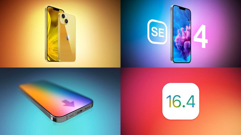 Главные новости прошлой недели: новый цвет iPhone 14, iPhone SE с 6,1-дюймовым OLED-дисплеем, переход на USB-C