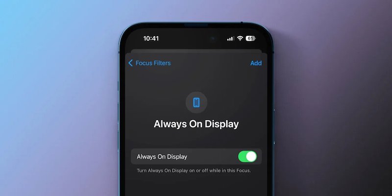 Вот как автоматизировать постоянно включенный дисплей iPhone с iOS 16.4