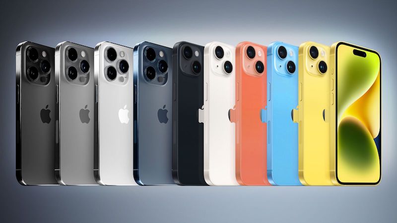 Вот все цвета iPhone 15, которые мы ожидаем от Apple
