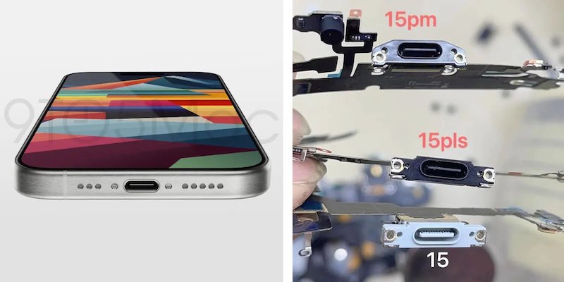 Порт USB-C на iPhone 15 может поддерживать Thunderbolt для более высокой скорости передачи данных