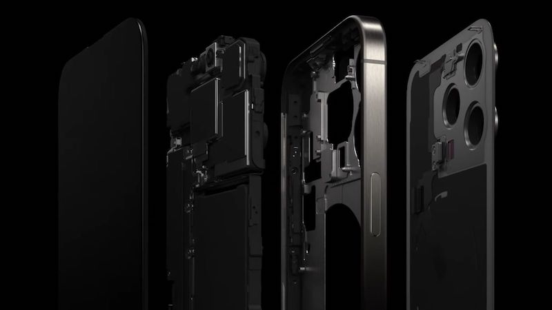 iPhone 15 Pro, вероятно, кажется даже легче, чем на самом деле, из-за изменения инерции