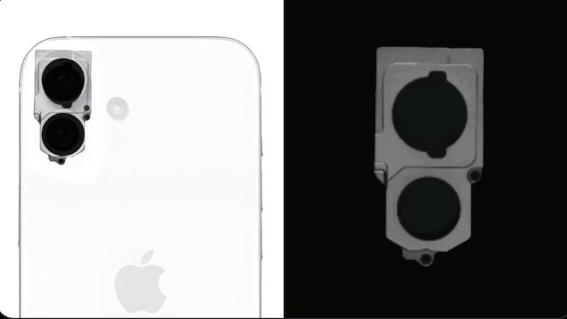 Первая утечка компонентов iPhone 16 раскрывает обновленный корпус камеры