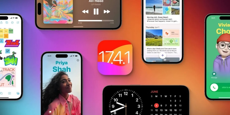 Apple выпускает обновленную сборку iOS 17.4.1 и iPadOS 17.4.1
