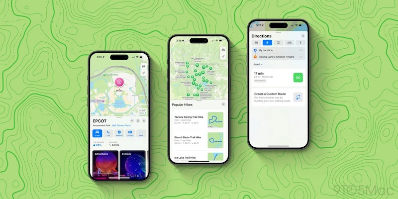 Apple Maps в iOS 18: все новое, что появится этой осенью