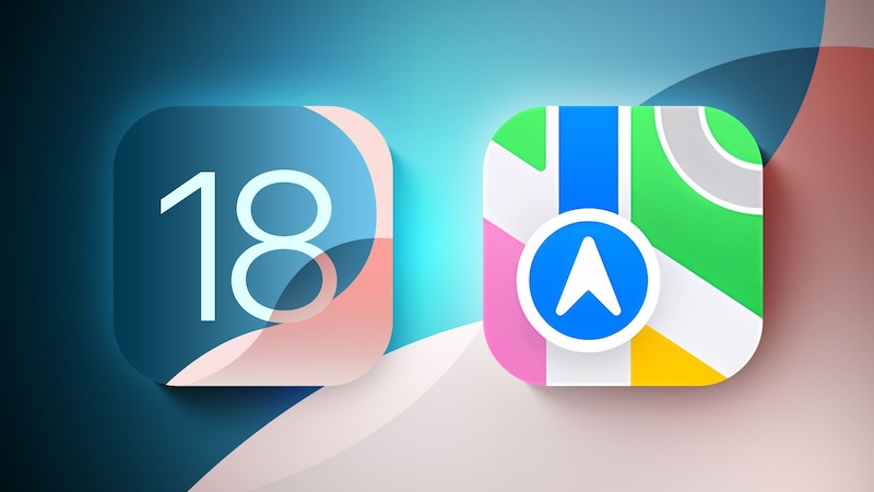 iOS 18: Нововведения в приложении «Карты»