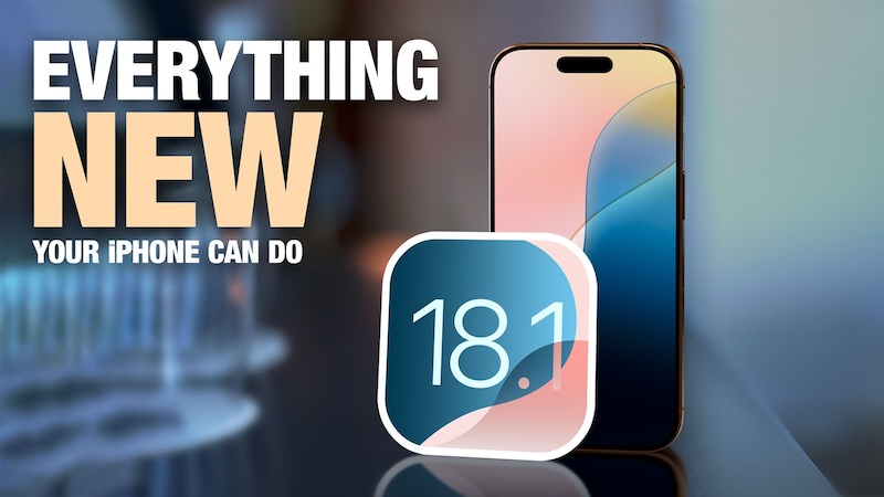 18 новых возможностей iPhone в iOS 18.1
