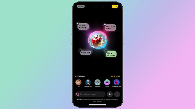 iOS 18.2: все, что вам нужно знать о Image Playground