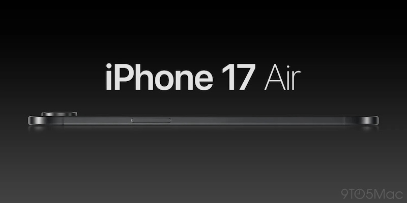 Отчет: прототипы iPhone 17 Air толщиной от 5 до 6 мм, не будут поддерживать mmWave 5G и второй динамик