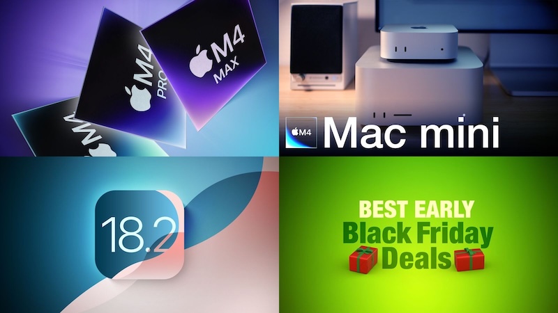 Главные новости: запуск M4 Mac, изменения iOS 18.2 и многое другое