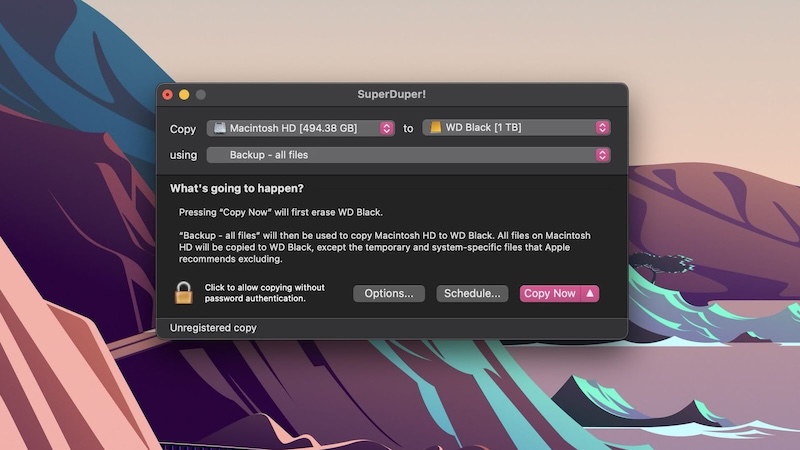 macOS Sequoia 15.3 исправляет ошибку SuperDuper Bootable Backups