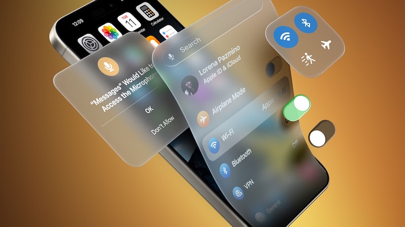 6 элементов дизайна, вдохновленных visionOS, появятся в iOS 26