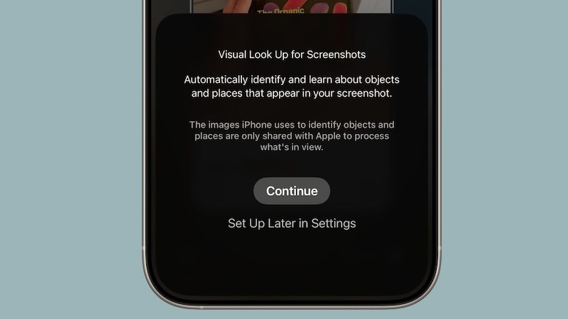 Вот что нового в визуальном интеллекте в iOS 26