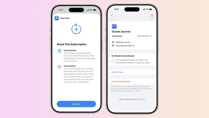 App Store запускає «річну підписку з оплатою щомісяця»: знижка як за рік, але без великого платежу одразу