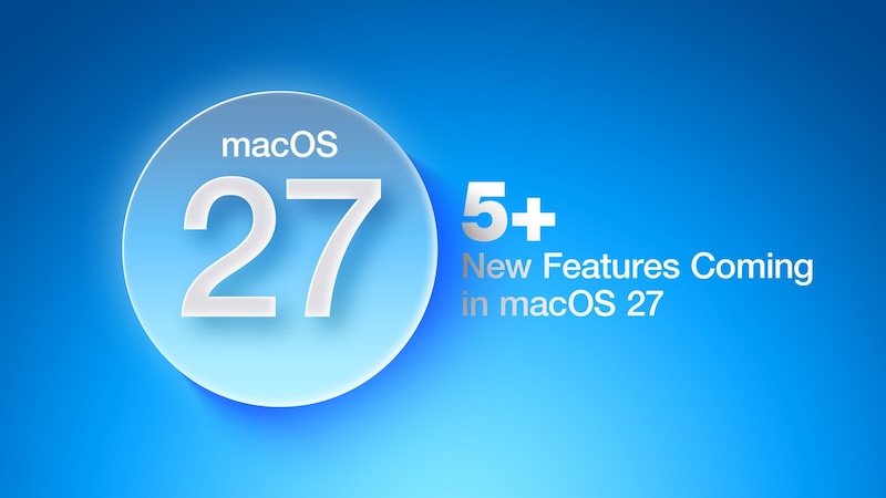 macOS 27: підправлять Liquid Glass, прокачають Siri та Apple Intelligence, а Intel-Mac остаточно лишаться позаду
