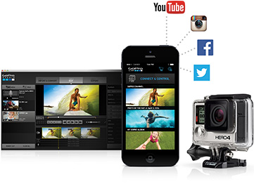 GoPro HERO 4 Black STANDARD (CHDHX-401-EU)